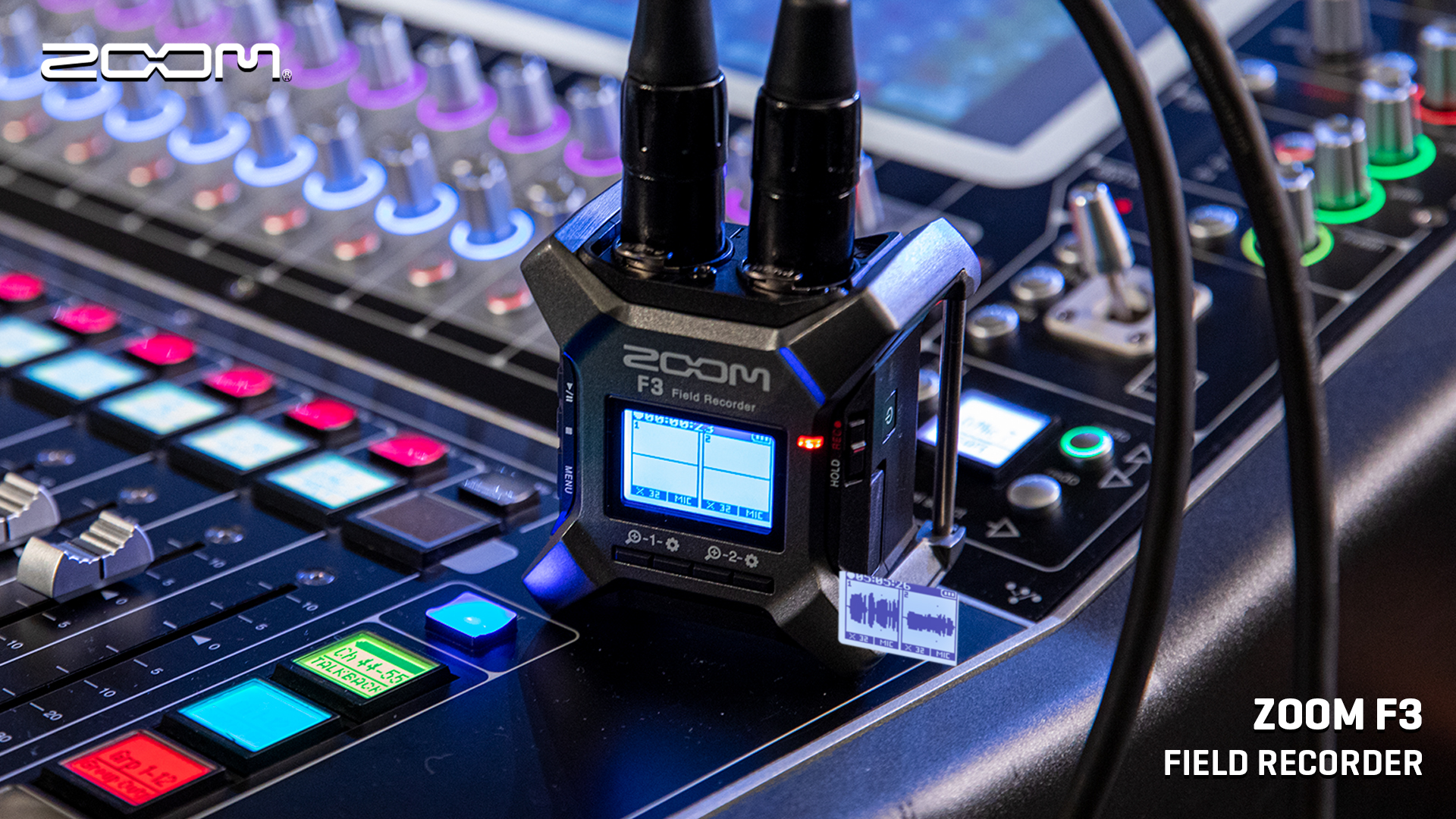 Zoom unveils the F3 Field Recorder Sound Service Blog